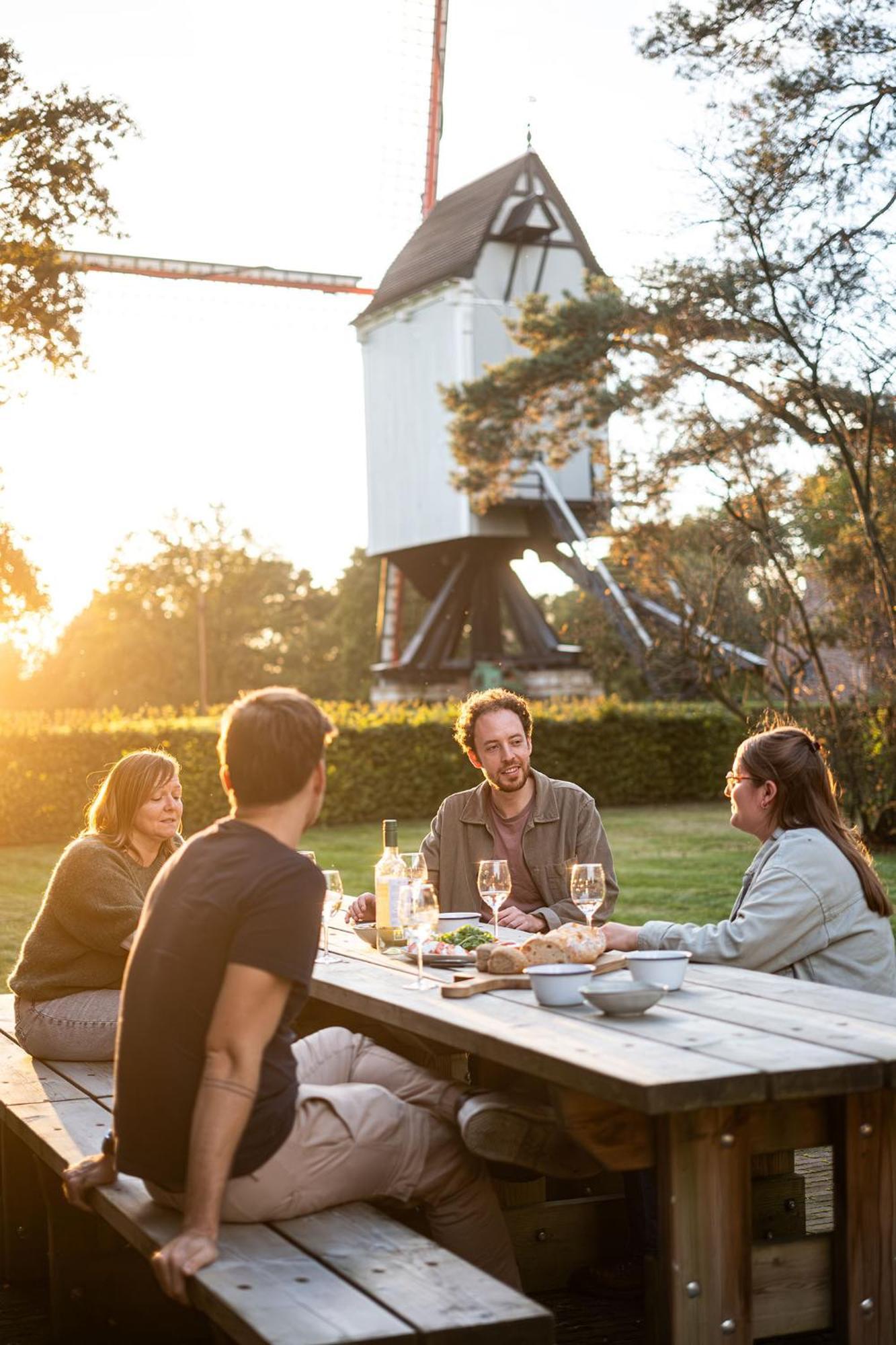 Beddermolen - Molenhuis Op Historisch Erfgoeddomein ウェスターロ エクステリア 写真